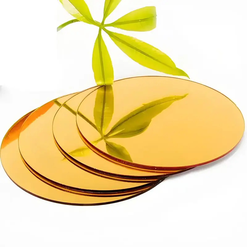 ورقة أكريليك مرآة ذهبية